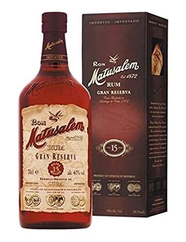 Ron Matusalem Gran Reserva 15 Años 0.7L (40% Vol.) - Ron Matusalem - Rum